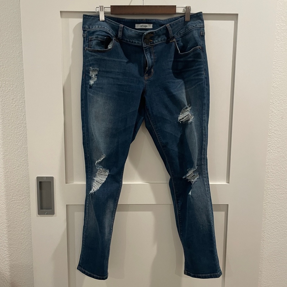 Refuge Jeans Dark Wash 14